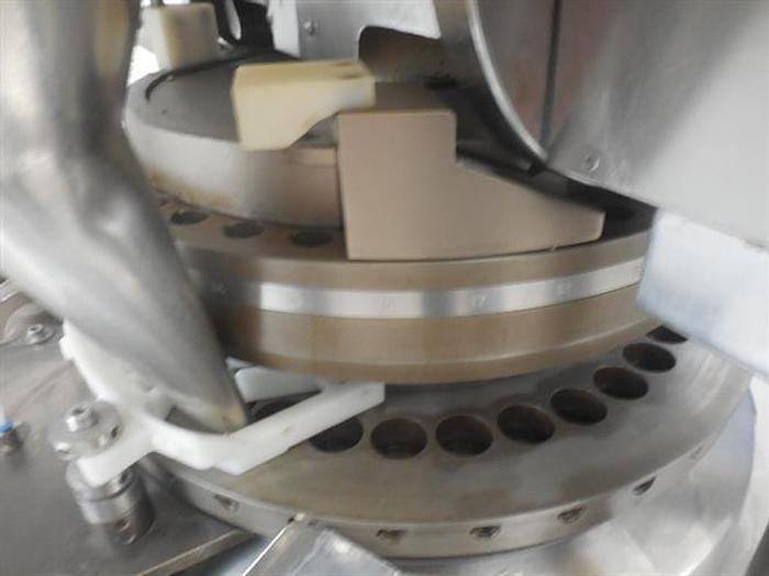 Used Adept stainless steel model ADR BB 35 station rotary tablet press