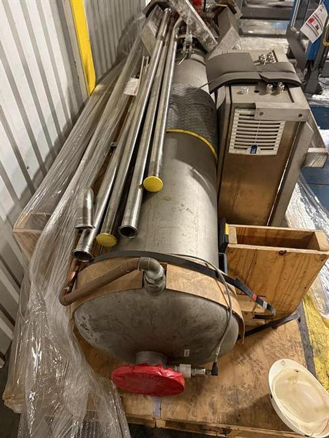 Used Rinsch Stainless Steel Detempering Heat Exchanger