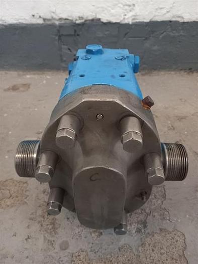 Used SPX Flow model 006U1 stainless steel positive displacement pump