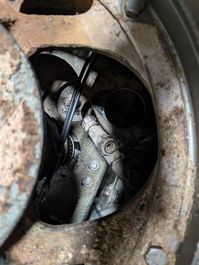 Used Russel Finex model 17300 sifter 20" diameter sifter (base only)