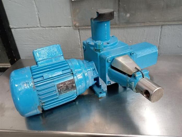 Used Lewa model EK1 Diaphragm metering dosing pump