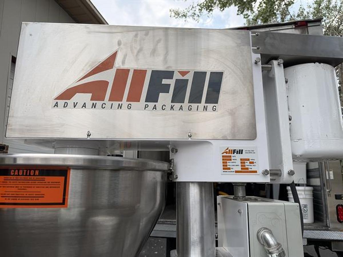 Used All-Fill model 350E Auger Filler on Stand