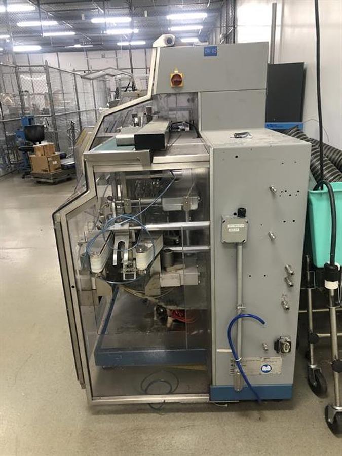 Used IMA model A83 cartoner with blister feeder