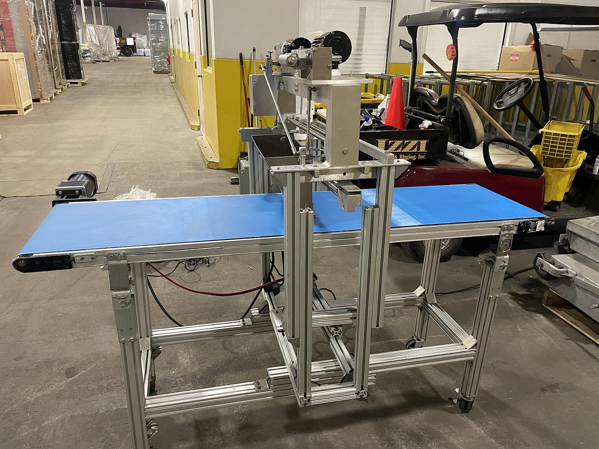 Used Woody 16" Stringer with Conveyor