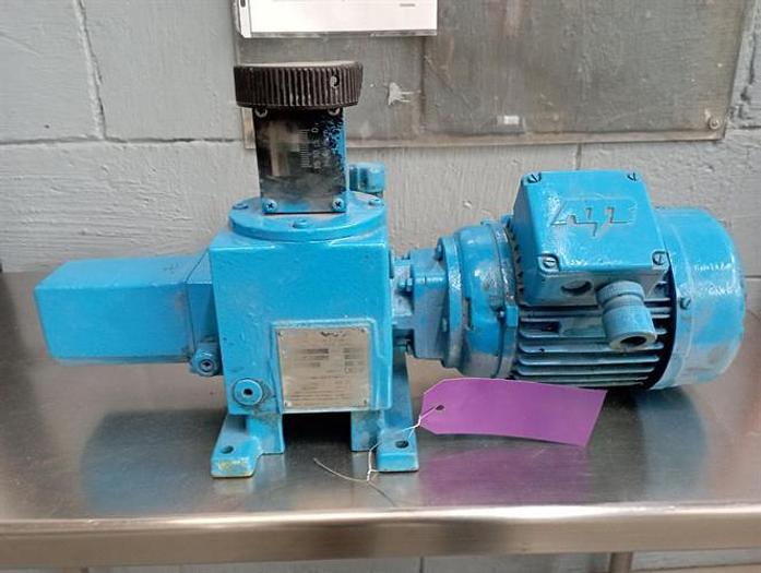 Used Lewa model EK1 Diaphragm metering dosing pump