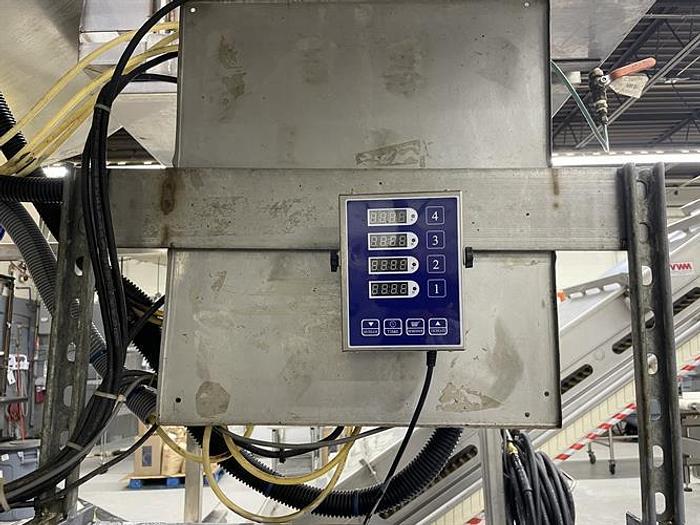 Used (3) 150-lb Capacity Stainless Steel Dry Roasters