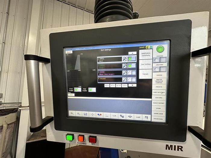 Used Satake EVO-IR-400 Infrared Color and Sorting Machine for Nuts