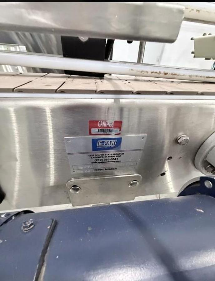 Used E-Pak 4-Spindle Capper with Sorter & Elevator