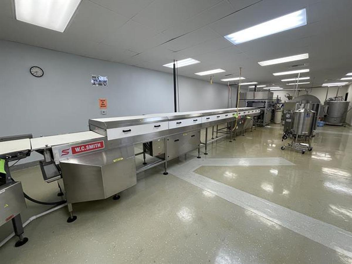 Used Sollich 620 (24") Caramel Nut Cluster Depositing Line - 150 clusters/minute