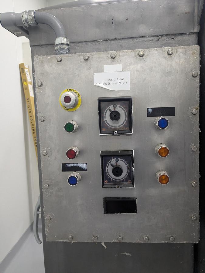 Used Peerless DA200 Stainless Steel Double Sigma Mixer