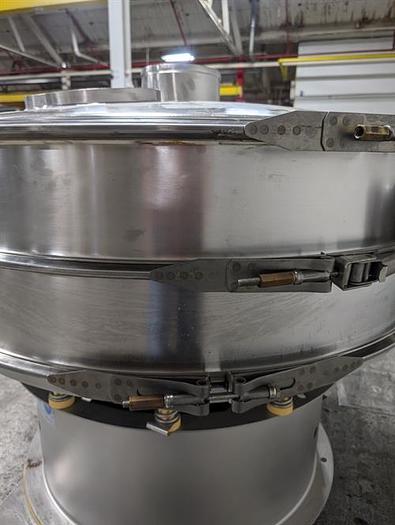 Used Sweco model XS48Y86 48" diameter  single deck sifter