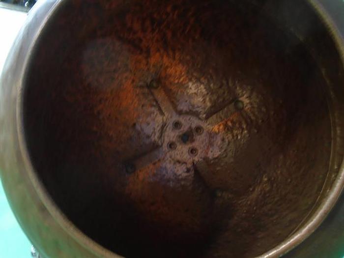 Used 38" diameter Copper Coating Pan