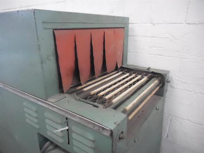 Used WELDOTRON 7221 SHRINK TUNNEL