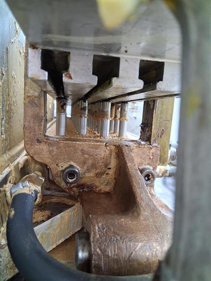 Used National Equipment 32" Chip Depositing Line