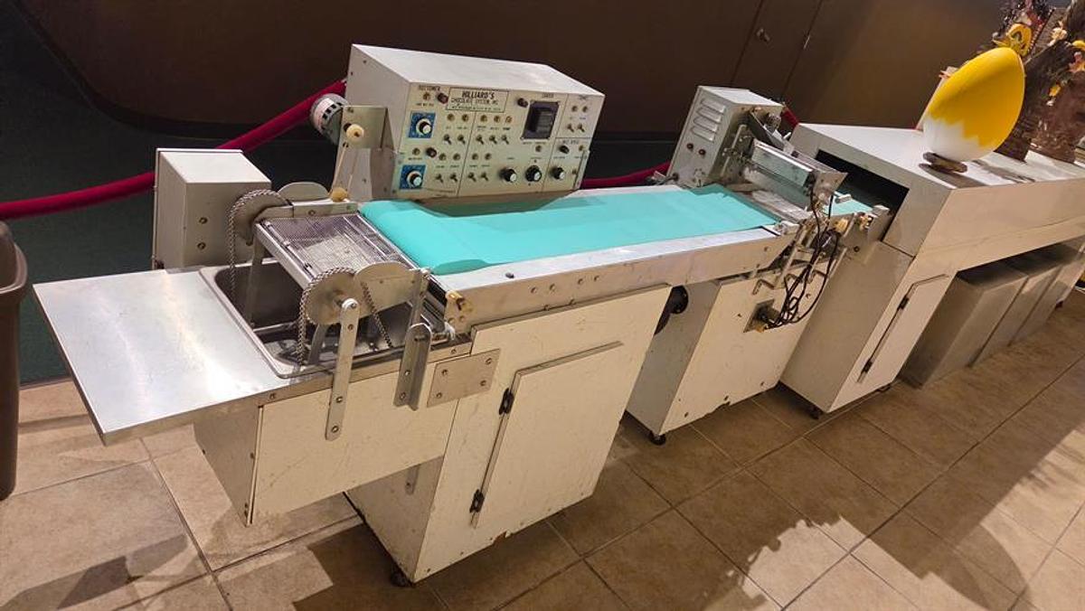Used Hilliard 10" Enrobing Line