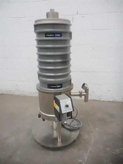 Used Pharma Flex model Econo Flex Stainless Steel rotary tablet deduster