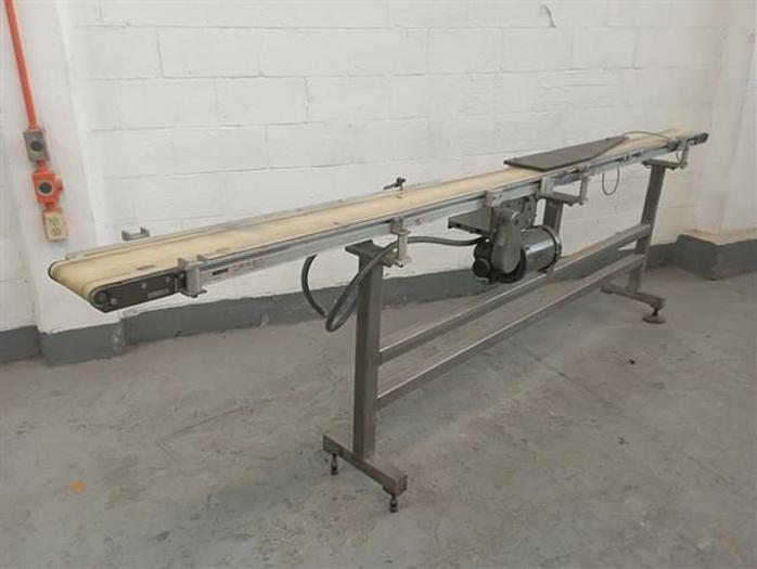 Used Dorner 200 series stainless steel belt conveyor