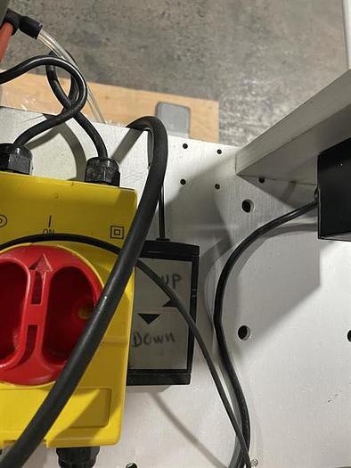 Used Abox Automation model PD1 pouch desiccant inserter