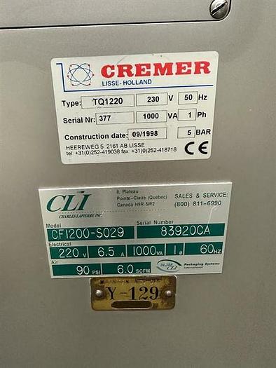 Used NJM Solid Dose Bottle Filling Line