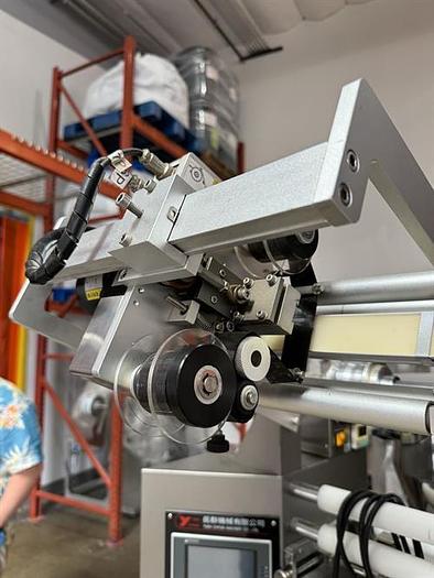 Used Yueh Chyun model CY-II stick pack machine for powders