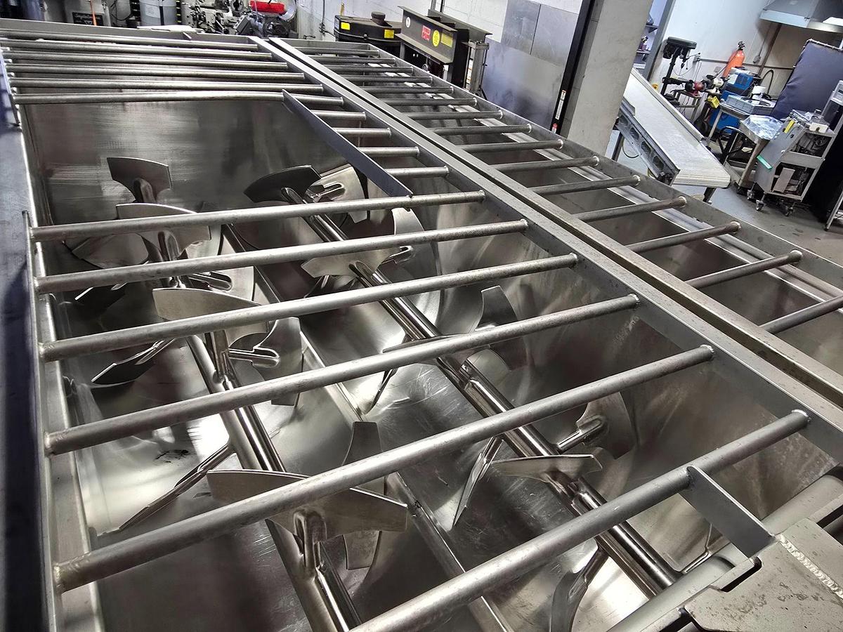 Used AMFEC Model 510 6,000 LB Paddle Mixer