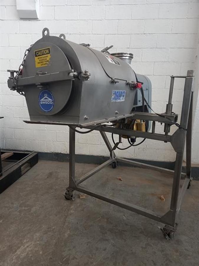 Used Sweco K6500 centrifugal sifter