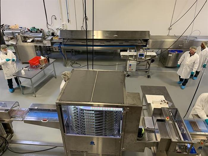 Used Selmi Molding Line with Spider Cooler - Built 2019