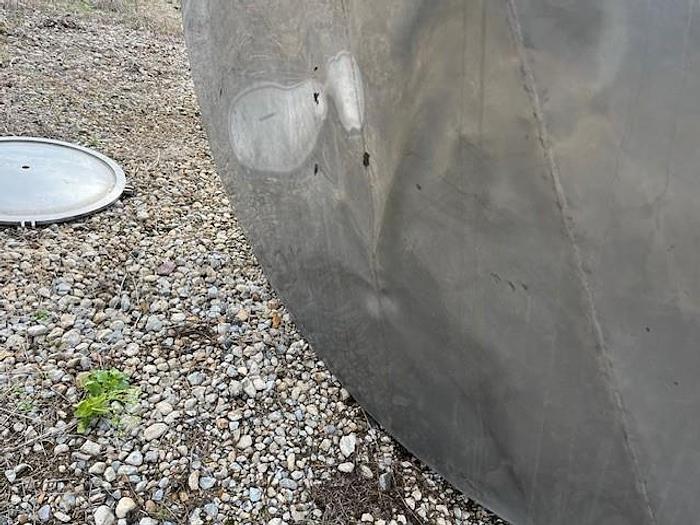 Used 3,400 Gallon (14000 Liter) 304 Stainless steel Tank