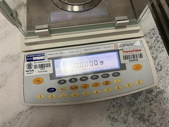 Used Sartorius model LA120S analytical scale