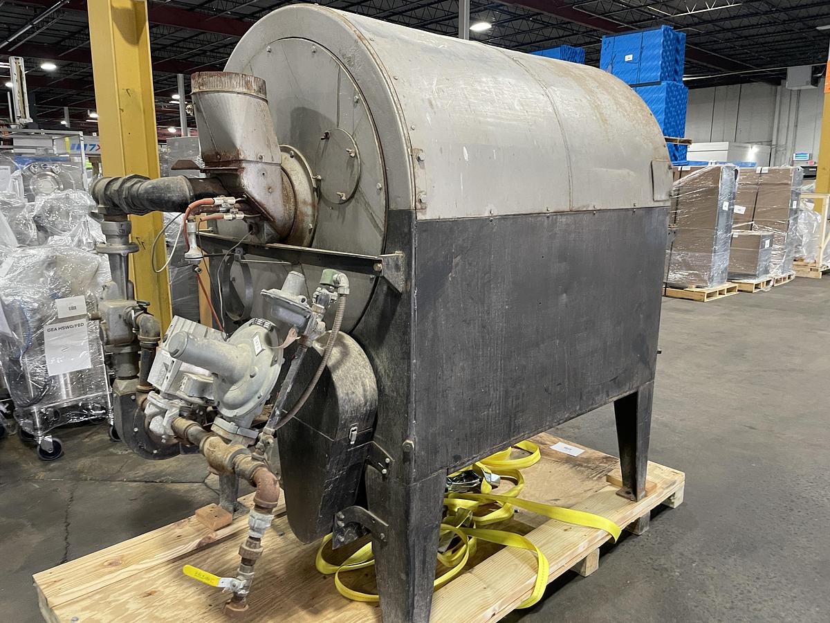 Used Bauer 322 1000 lb/hr Gas Dry Nut Roaster