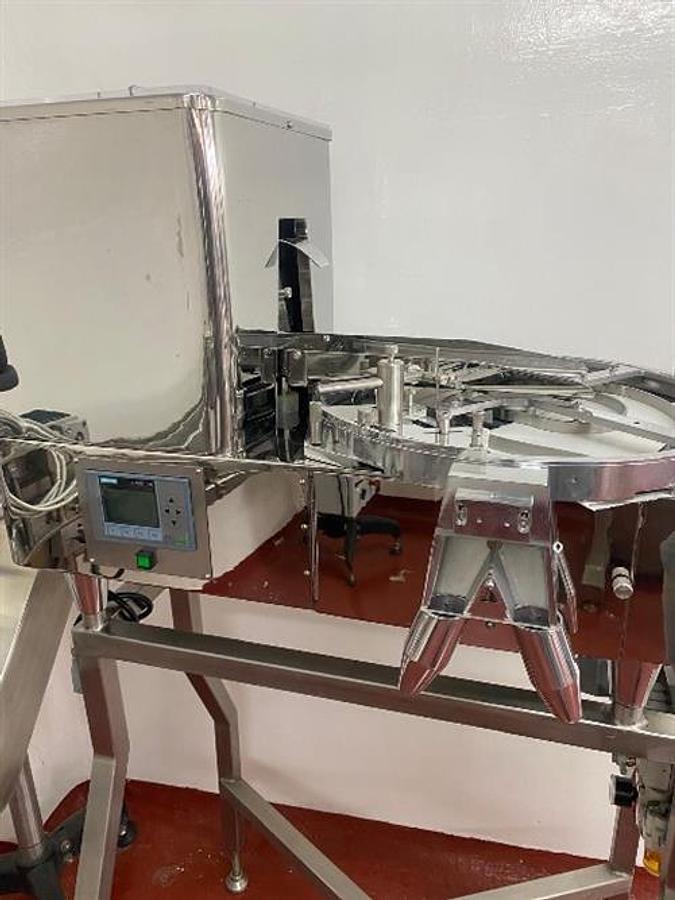 Used Nec Stainless steel tablet counter line including