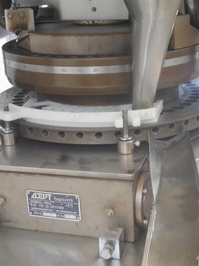 Used Adept stainless steel model BB30 45 stations rotary tablet press