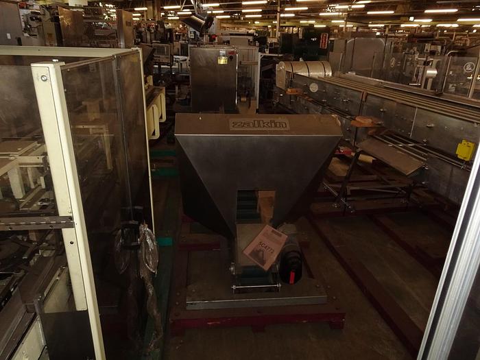 Used ZALKIN CA3PM ROTARY 3-HEAD CAPPER, 43 MM.CAP