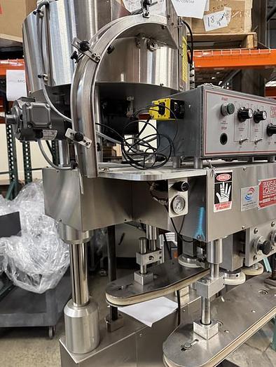 Used Kaps-All model E 4 spindle capper