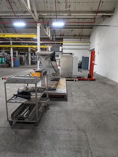 Used Klockner model LA-500 vertical strip packager