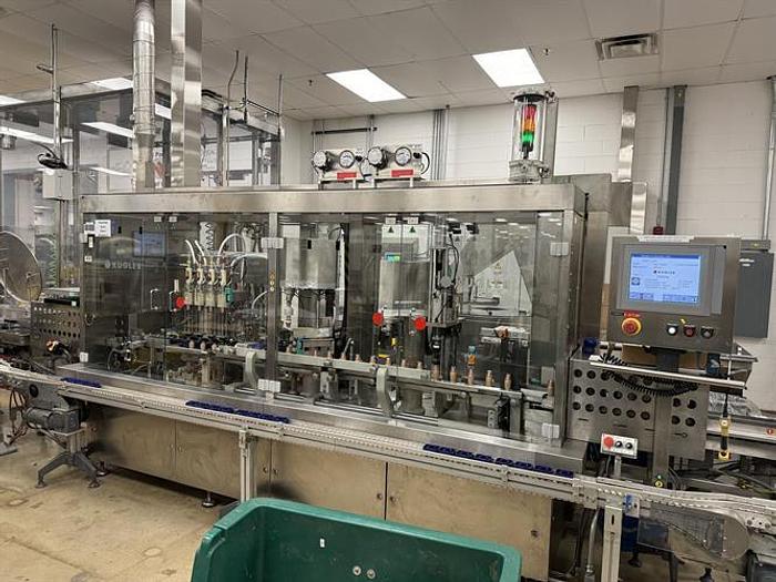 Used Kugler Model Linoline EX Monoblock Filler & Capper