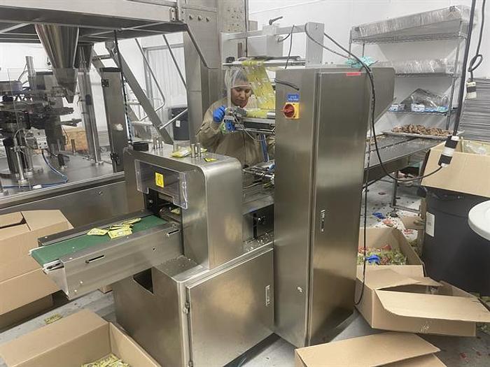 Used Flow Wrapper 2-UP Jaw Stainless Steel