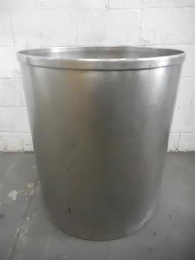 Used Stainless steel 68 gallon tank