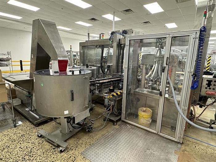 Used Kugler Model Linoline EX Monoblock Filler & Capper