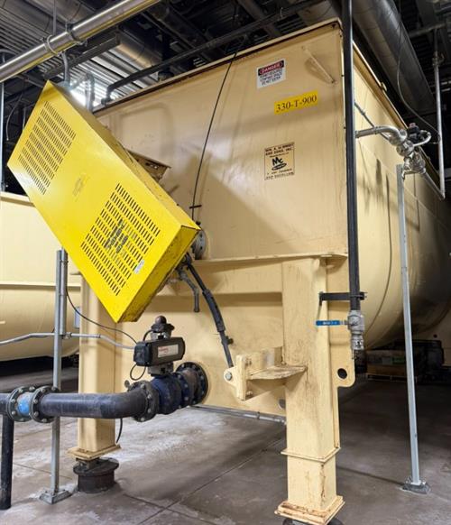 Used WM. A Schmidt 100,000 lb Jacketed Chocolate Tank