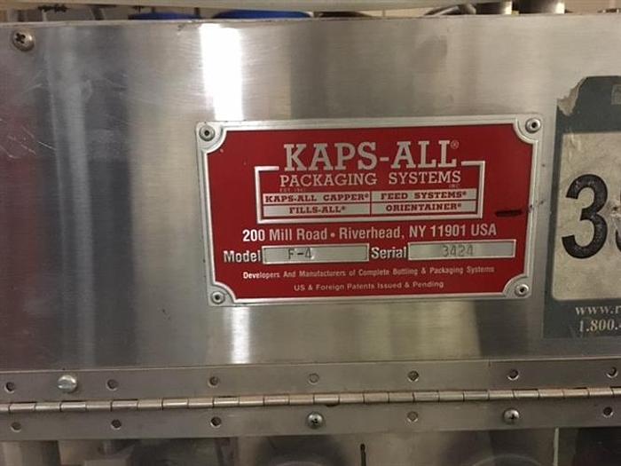 Used Kaps-All model F-4 cap retorquer
