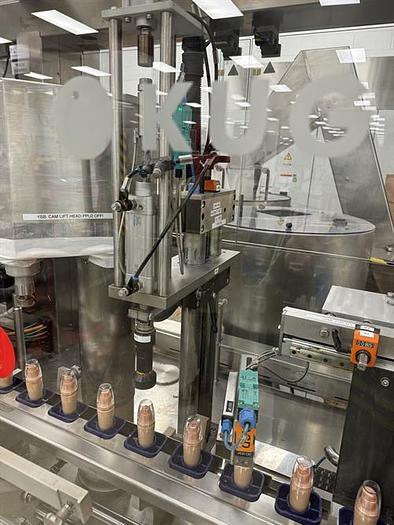 Used Kugler Model Linoline EX Monoblock Filler & Capper
