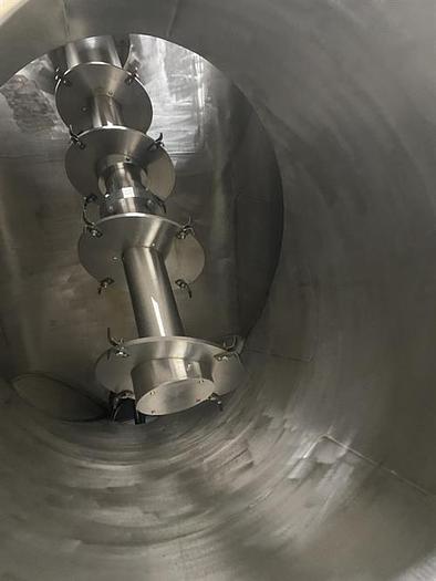 Used Patterson Kelley 60 cuft Stainless Steel V-Blender with Intensifier Bar