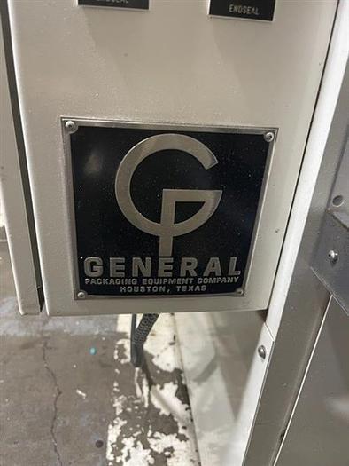 Used General Form, Fill and Seal Machine with Volumetric Cup Filler