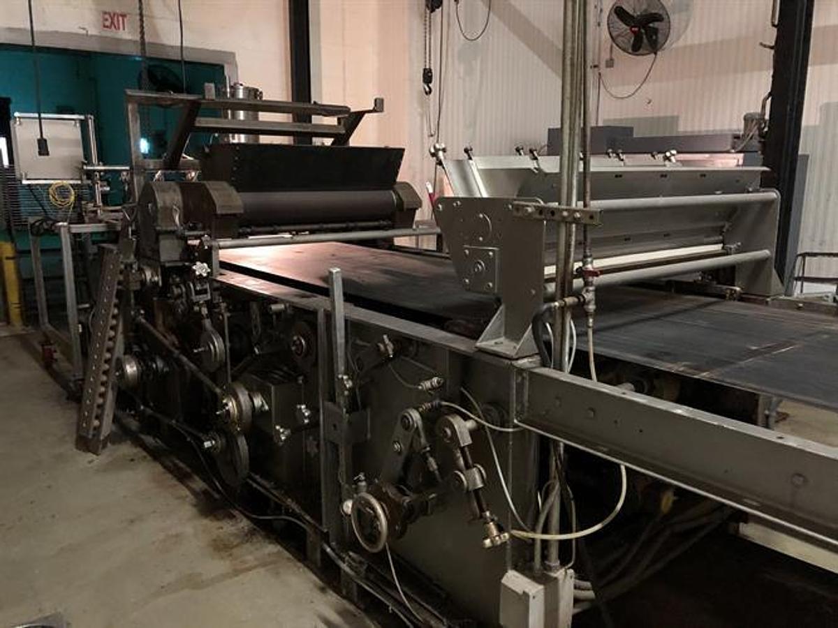 Used Werner Lehara 1- Meter Double Oven Line for Biscotti/Macaroons