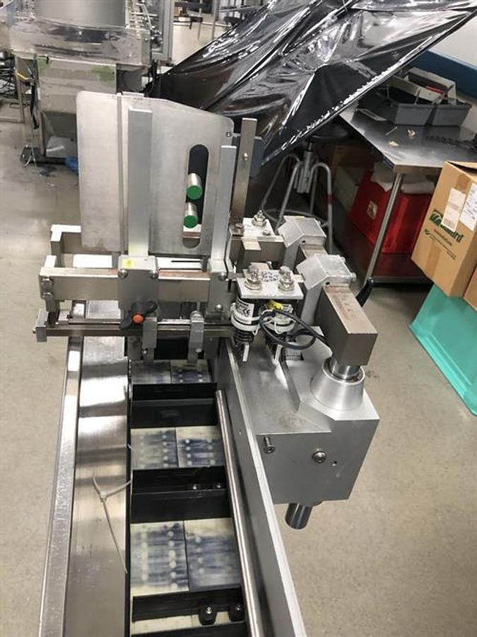Used IMA model A83 cartoner with blister feeder