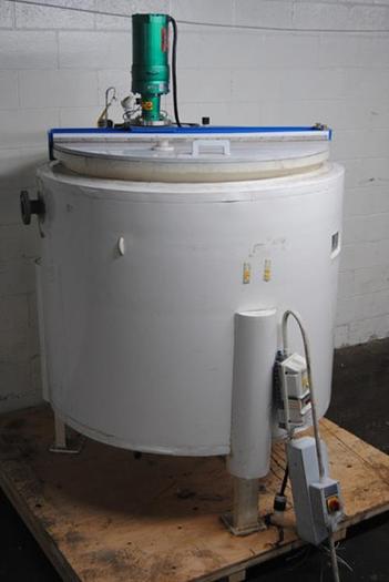 Used TYCON 300-GAL GLASS LINED TANK -