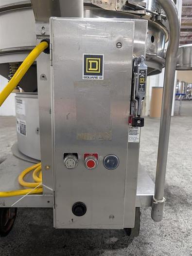 Used Sweco model XS48Y86 48" diameter  single deck sifter