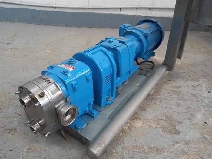 Used Fristam model FKL15A-STD stainless steel positive displacement pump