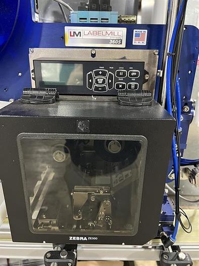 Used Label Mill Model LM3605CSTRH542-12 Print & Apply Labeler
